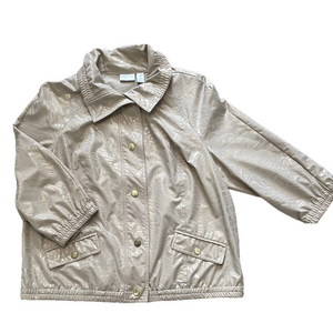 Zenergy by Chico’s tan jacket sz 2